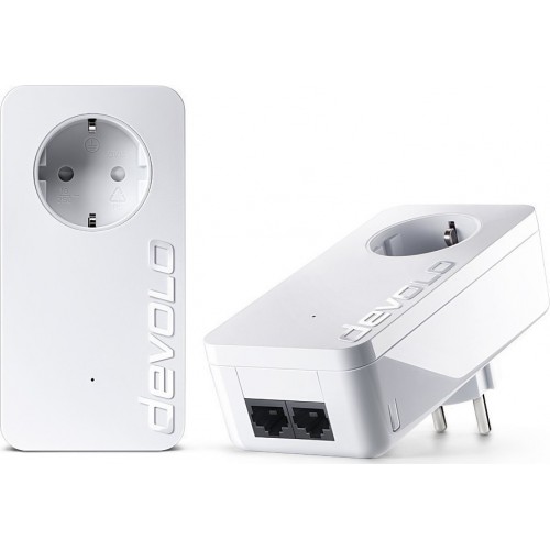 DEVOLO DLAN 550 DUO+ POWERLINE ADAPTER 2 PACK STARTER KIT ΑΝΤΑΠΤΟΡΑΣ ΔΙΚΤΥΟΥ 09303 DEVOLO DLAN 550 DUO+ POWERLINE ADAPTER 2 PACK STARTER KIT ΑΝΤΑΠΤΟΡΑΣ ΔΙΚΤΥΟΥ 09303