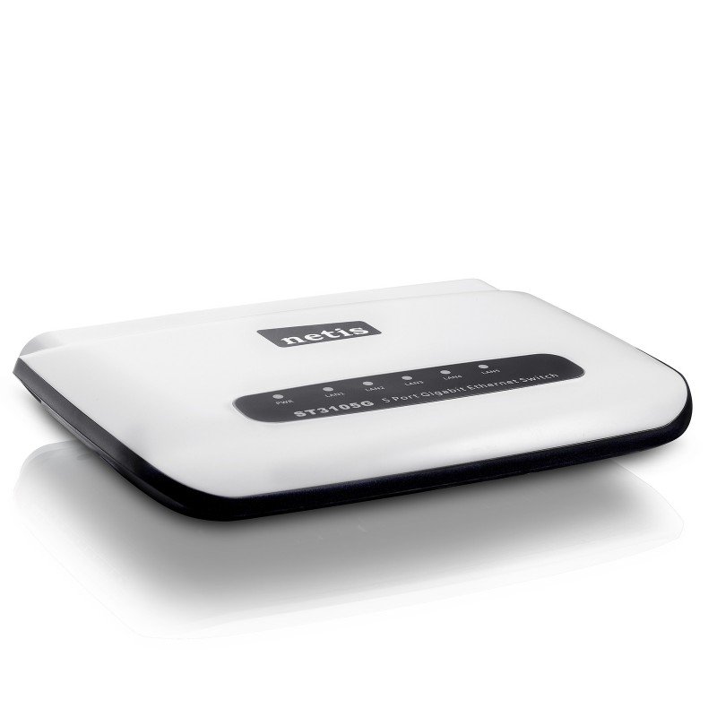5-PORT GIGABIT 10/100/1000 ETHERNET SWITCH NETIS ST3105G