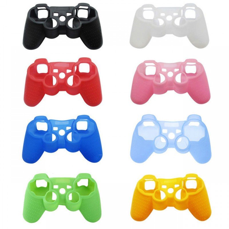 PRO SOFT SILICONE PROTECTIVE DUALSHOCK 3 COVER RIBBED GRIP ASSECURE (PS3)
