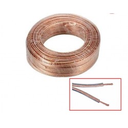 SOUND CABLE TRANSPARENT 1m 2 X 1.5 mm CCA ΚΑΛΩΔΙΟ ΗΧΕΙΩΝ ΔΙΑΦΑΝΕΣ FTT12-005 SOUND CABLE TRANSPARENT 1m 2 X 1.5 mm CCA ΚΑΛΩΔΙΟ ΗΧΕΙΩΝ ΔΙΑΦΑΝΕΣ FTT12-005