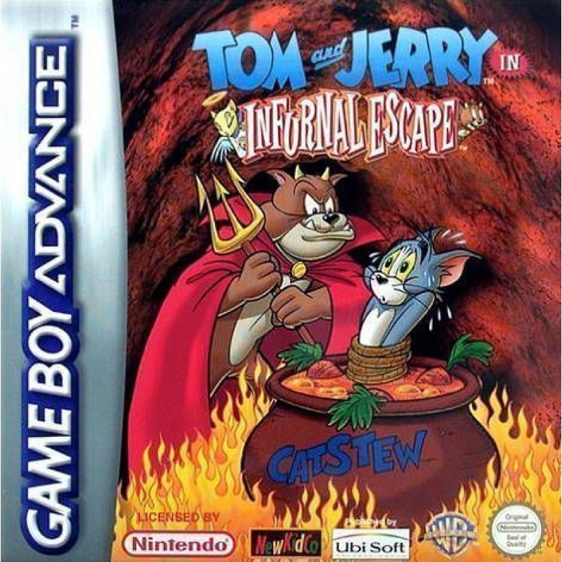 ΤΟΜ & JERRY IN INFURNAL ESCAPE -USED- (GBA/SP)