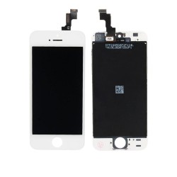Οθόνη iPhone 5S LCD & Touchscreen - Digitizer White Οθόνη & Τζάμι Αφής Λευκή i5S