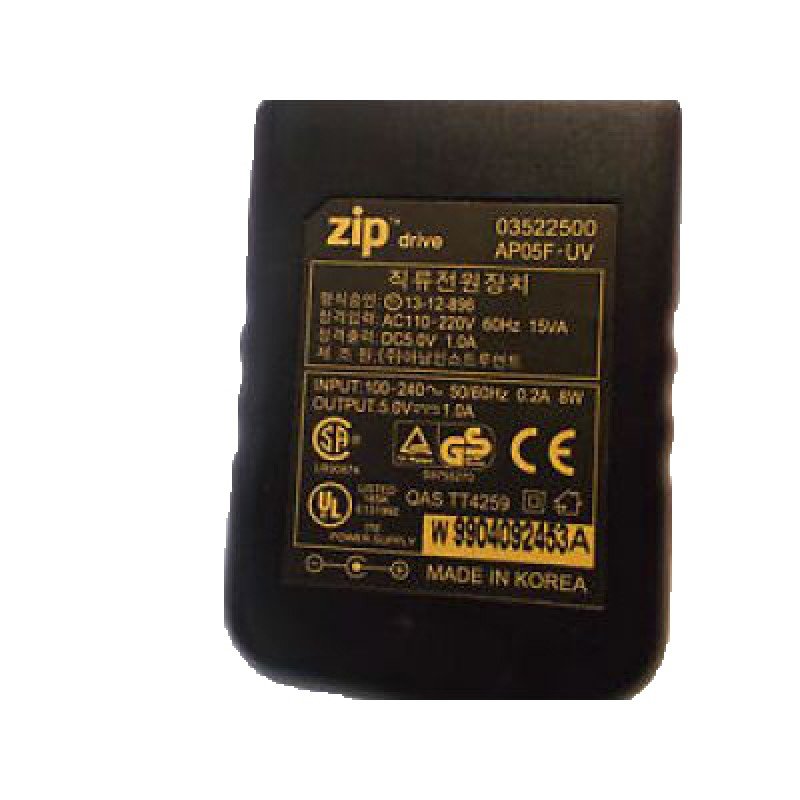 iOMEGA ZIP DRIVE AP05F-UV CHARGER AC POWER ADAPTOR ΤΡΟΦΟΔΟΤΙΚΟ