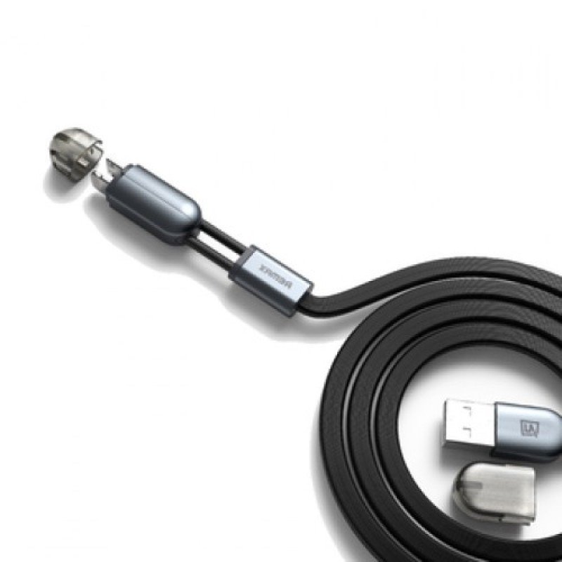 REMAX RM5-015-BLK USB 2.0 GEMINI FLAT LIGHTNING CABLE & MICRO USB CHARGER/DATA BLACK 1m iPHONE 5/5s/5c/6/6plus & iPAD4/5/air/mini CHARGING CABLE & DATA TRANSFER IOS REMAX RM5-015-BLK USB 2.0 GEMINI FLAT LIGHTNING CABLE & MICRO USB CHARGER/DATA BLACK 1m iPHONE 5/5s/5c/6/6plus & iPAD4/5/air/mini CHARGING CABLE & DATA TRANSFER IOS
