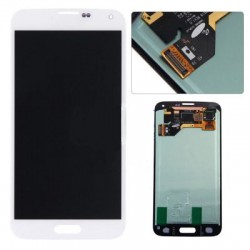 Οθόνη Samsung Galaxy S5 SM-G900F GH97-15959A Original LCD & Touch White Αυθεντική Οθόνη & Τζάμι Αφής Λευκή Οθόνη Samsung Galaxy S5 SM-G900F GH97-15959A Original LCD & Touch White Αυθεντική Οθόνη & Τζάμι Αφής Λευκή