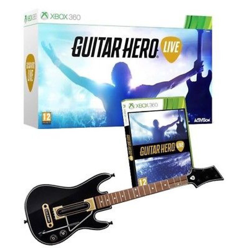 GUITAR HERO LIVE & WIRELESS GUITAR BUNDLE ΠΑΙΧΝΙΔΙ & ΑΣΥΡΜΑΤΗ ΚΙΘΑΡΑ XBOX (360) GUITAR HERO LIVE & WIRELESS GUITAR BUNDLE ΠΑΙΧΝΙΔΙ & ΑΣΥΡΜΑΤΗ ΚΙΘΑΡΑ XBOX (360)