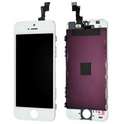 Αυθεντική Ανακατασκευασμένη Οθόνη iPhone 5SE LCD & Touchscreen - Digitizer Original Refurbished White Αυθεντική Οθόνη & Τζάμι Αφής Λευκή i5SE