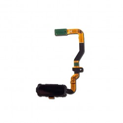 Καλωδιοταινία Samsung Galaxy S7 Με Κεντρικό Κουμπί Μαύρο Home Button Flex Black (G930F)