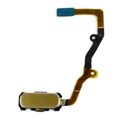 Καλωδιοταινία Samsung Galaxy S7 Edge Με Κεντρικό Κουμπί Χρυσό Home Button Flex Gold (G935F)