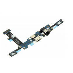 Καλωδιοταινία Φόρτισης & Υποδοχή Ακουστικού Μαύρο Samsung Galaxy A3 2016 Charging Port & Audio Jack Black