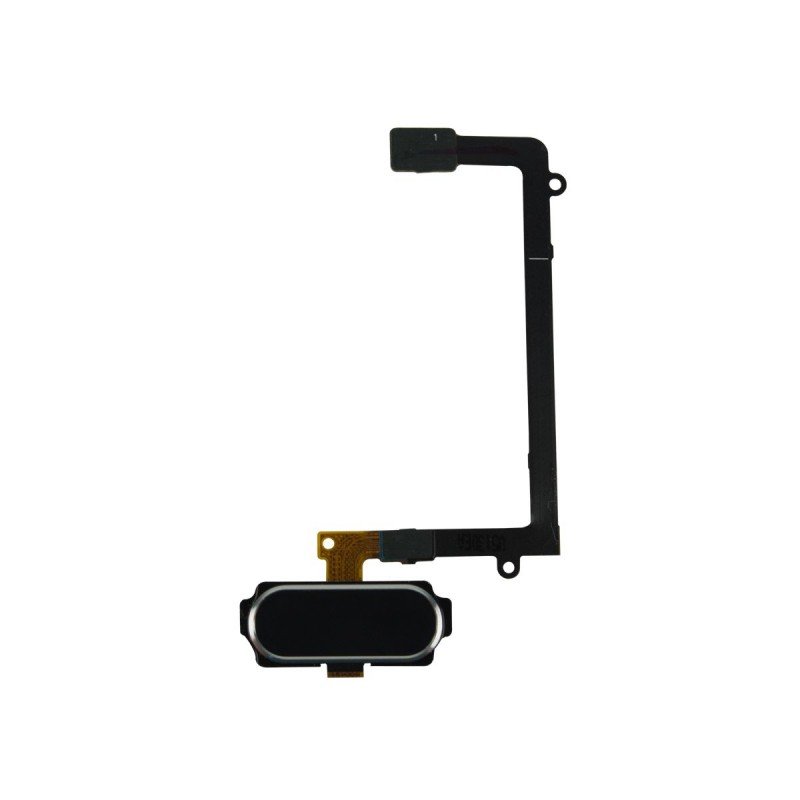 Καλωδιοταινία Samsung Galaxy S6 Με Κεντρικό Κουμπί Μαύρο Home Button Flex Black (G920F)