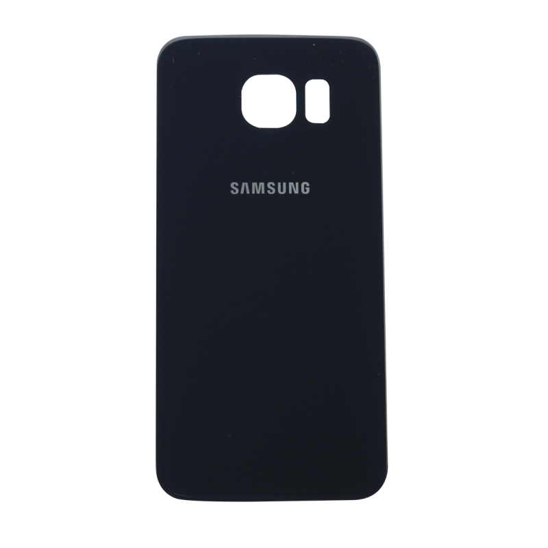 Καπάκι Μπαταρίας Μαύρο Samsung S6 Back Battery Cover Blue Black (G920F)