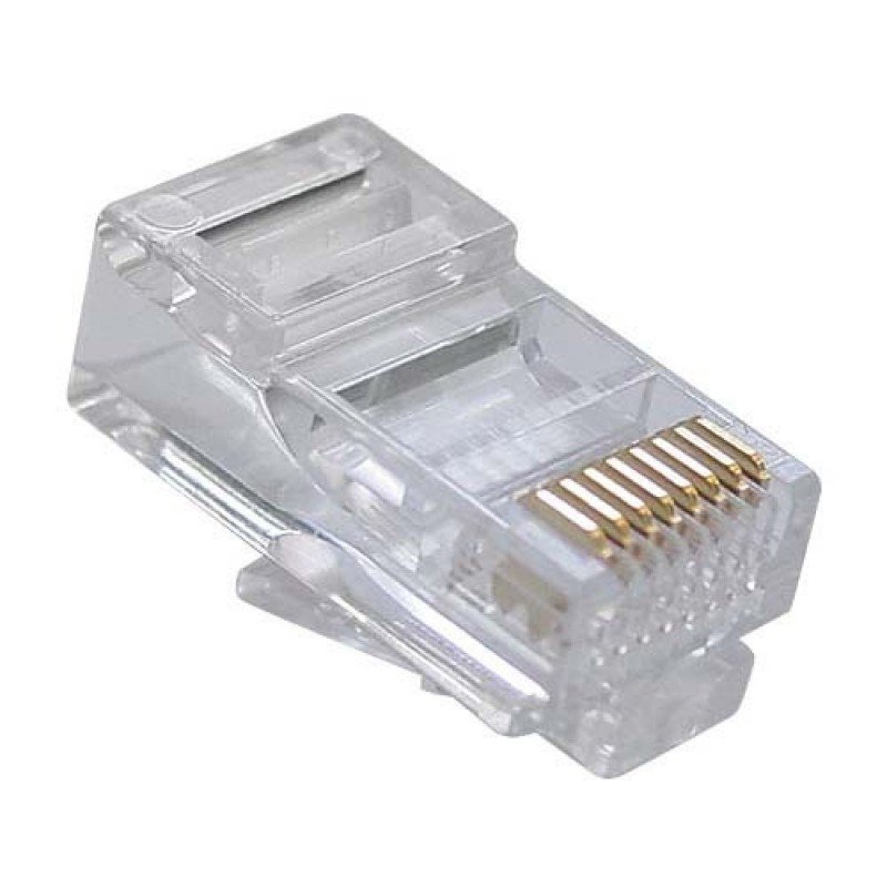 RJ45 ΤΕΡΜΑΤΙΚΟ ΦΙΣ ΔΙΚΤΥΟΥ UTP PLUG CAT 5e STP 8p8c  [1000 PACK] 17113
