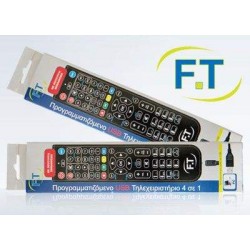 REMOTE CONTROL UNIVERSAL 4:1 FT BLACK LOR 7000 CARTON (TV/DVD/SATELLITE) HR56G PT-414 REMOTE CONTROL UNIVERSAL 4:1 FT BLACK LOR 7000 CARTON (TV/DVD/SATELLITE) HR56G PT-414