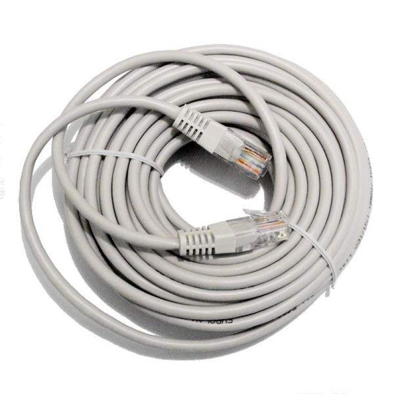 UTP Ethernet Cable 30m Gray Cat 5 Καλώδιο Δικτύου CAB-N030 18095 FTT6-087