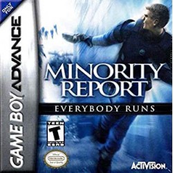 MINORITY REPORT: EVERYBODY RUNS -USED- (GBA/SP) MINORITY REPORT: EVERYBODY RUNS -USED- (GBA/SP)