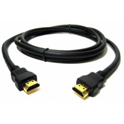 HDMI MALE TO HDMI MALE 1.3 CABLE GOLD 1,8m BLISTER P3005 (PS3/360/PC) HDMI MALE TO HDMI MALE 1.3 CABLE GOLD 1,8m BLISTER P3005 (PS3/360/PC)