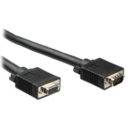 VGA CABLE HD 15 MALE/FEMALE FILTERED 2m VGA CABLE HD 15 MALE/FEMALE FILTERED 2m