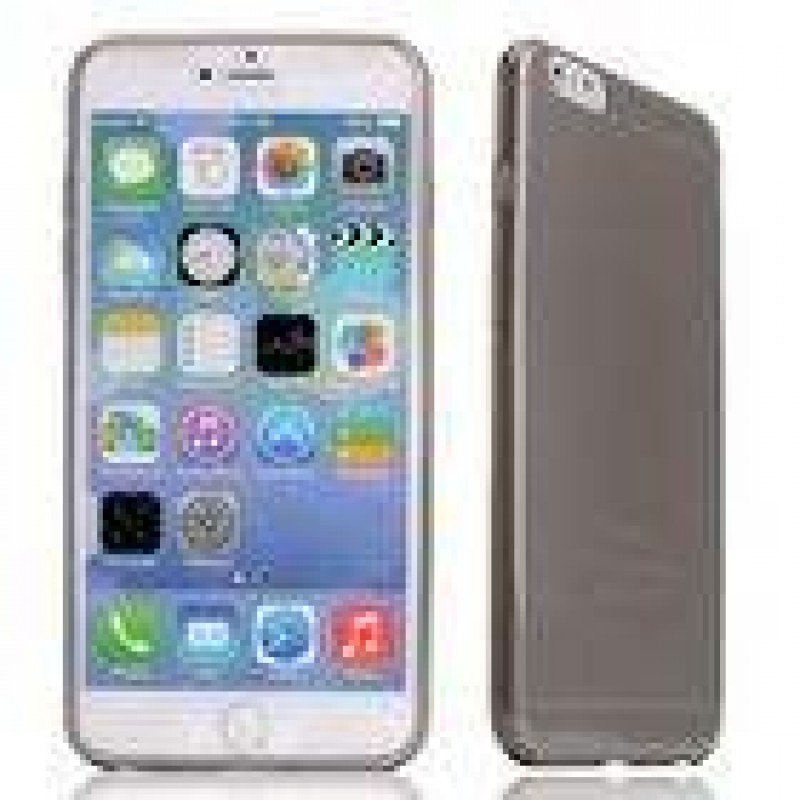 Transparent Silicone Flexible Case Pink Iphone 6 Plus Διαφανής Ρόζ Θήκη Κίνητού i6 Plus 42617