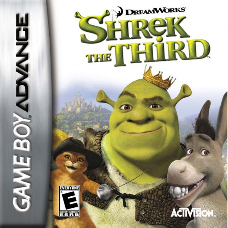 SHREK THE THIRD -USED- GERMAN (GBA/SP)