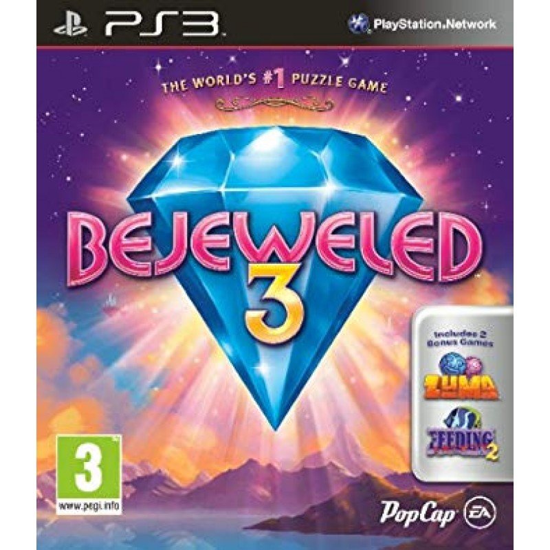 BEJEWELED 3 (PS3) BEJEWELED 3 (PS3)