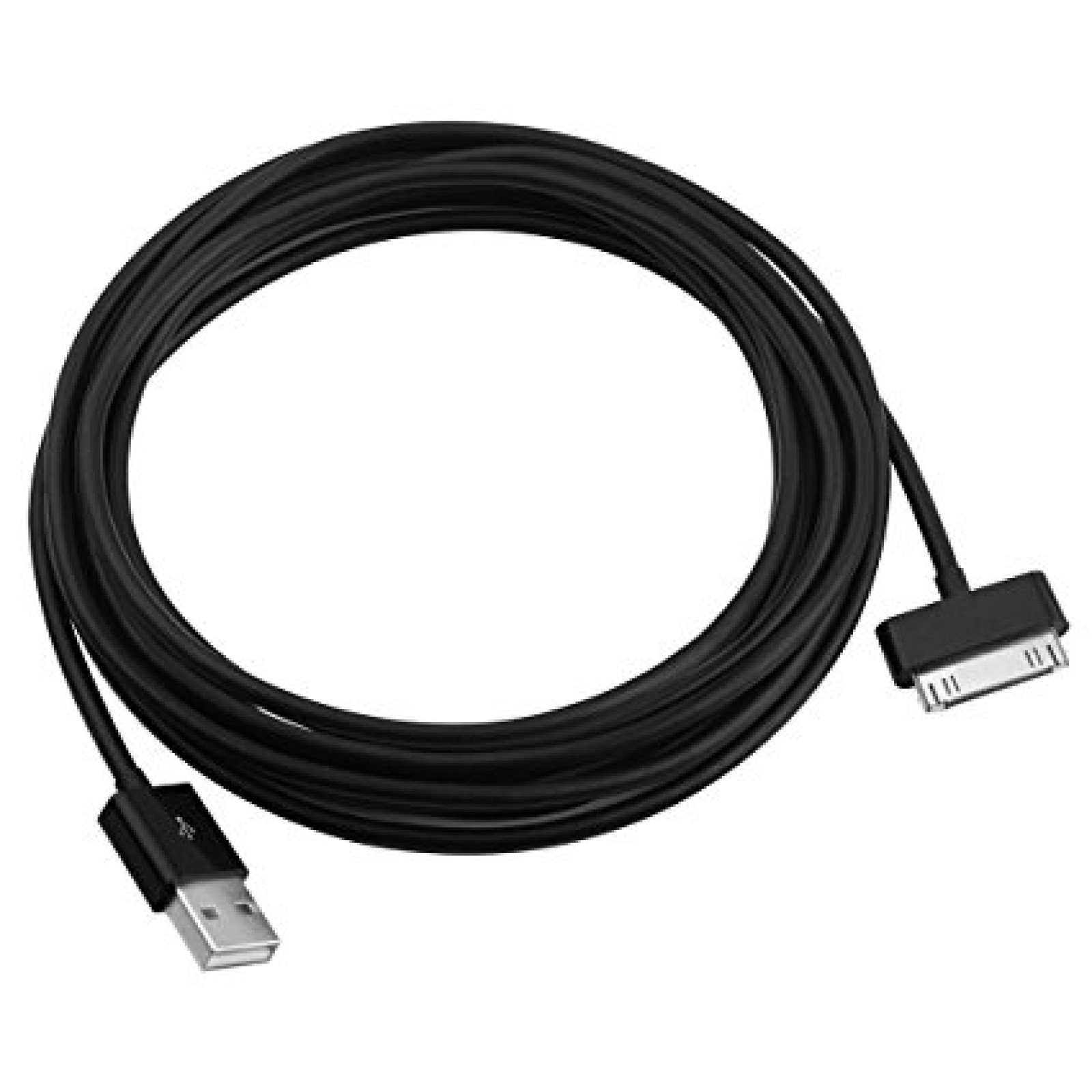 USB POWER/DATA CABLE iPHONE 4/iPOD/iPAD GOOBAY 1,5m 42213 BLACK GCTECH