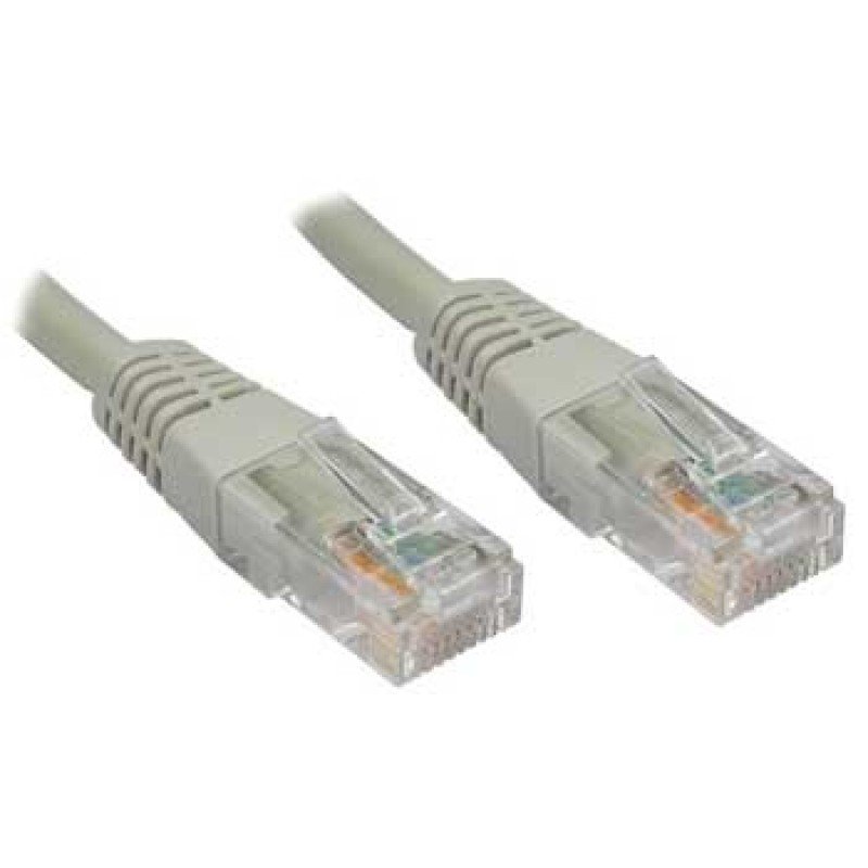 UTP ETHERNET CABLE 1m GREY CAT 5 VALUE ΚΑΛΩΔΙΟ ΔΙΚΤΥΟΥ 21.99.0501VR S1401R