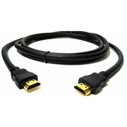 Καλώδιο Εικόνας HDMI V2.0 Full HD 4K 3D Male-Male Gold Cable 2m Καλώδιο Εικόνας HDMI V2.0 Full HD 4K 3D Male-Male Gold Cable 2m