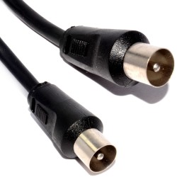 RF CABLE MALE TO MALE 1m
