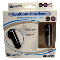 HEADSET WIRELESS BLUETOOTH COOLGEAR COOLCOM (PS3) HEADSET WIRELESS BLUETOOTH COOLGEAR COOLCOM (PS3)