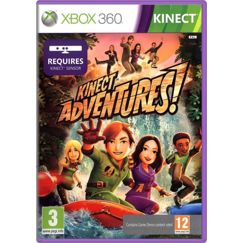 KINECT SENSOR BAR MICROSOFT XBOX & KINECT ADVENTURES GAME (360) KINECT SENSOR BAR MICROSOFT XBOX & KINECT ADVENTURES GAME (360)