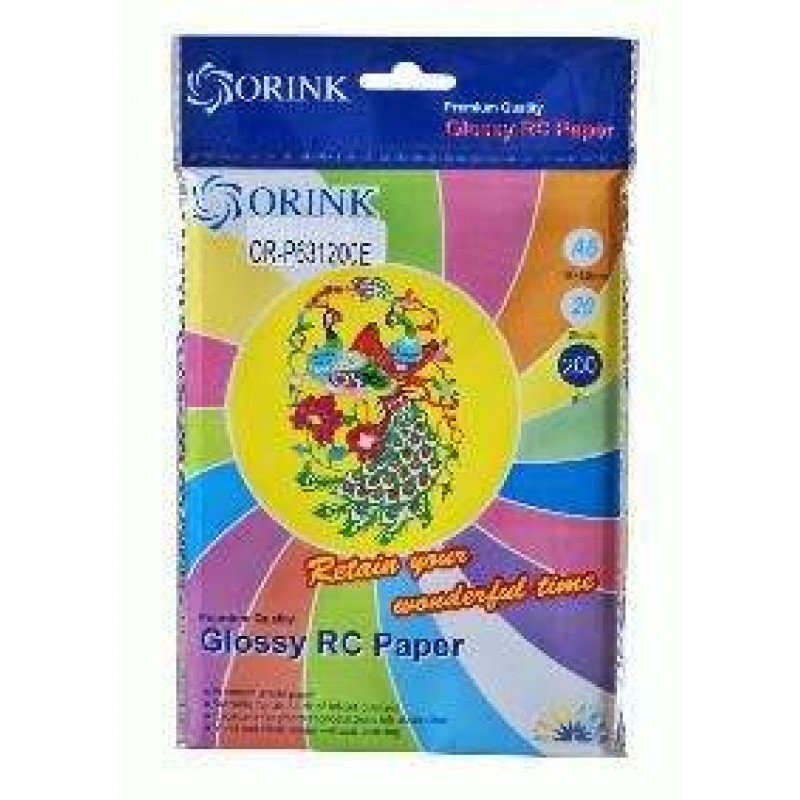 ORINK OR-P631200E ΦΩΤΟΓΡΑΦΙΚΟ ΧΑΡΤΙ ΛΕΥΚΟ ΕΚΤΥΠΩΣΗΣ PHOTO PAPER GLOSSY RC A6 ΠΑΚΕΤΟ 20 ΦΥΛΛΑ 200g/m ORP631200E ORINK OR-P631200E ΦΩΤΟΓΡΑΦΙΚΟ ΧΑΡΤΙ ΛΕΥΚΟ ΕΚΤΥΠΩΣΗΣ PHOTO PAPER GLOSSY RC A6 ΠΑΚΕΤΟ 20 ΦΥΛΛΑ 200g/m ORP631200E