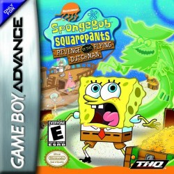 SPONGEBOB SQUAREPANTS REVENGE OF THE FLYING DUTHMAN -USED- (GBA/SP)