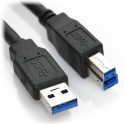 USB 3.0 A Male To B Male Cable 1130-1.8 93655 USB 3.0 A Male To B Male Cable 1130-1.8 93655