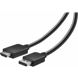 Display Port 20pin Male Gold To HDMI 1.4 Male 2m Cable Black CAB-DP019 DP027 NG-DP-HDMI-2M