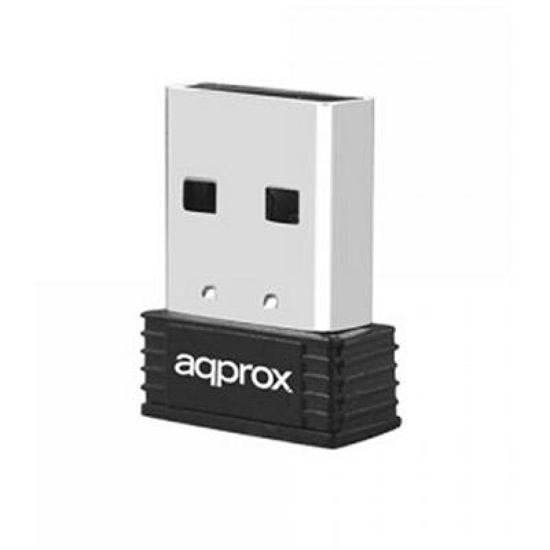APPROX APPUSB150NAV3 ADAPTOR WIRELESS USB 2.0 NANO ADAPTER 150Mbps  WIFI 150N ΑΣΥΡΜΑΤΗ ΚΑΡΤΑ ΔΙΚΤΥΟΥ