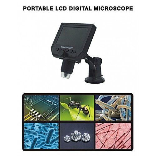 Microscope Digital Magnifier 1-600Χ 3.6 Mp Portable Hd Lcd 4.3 Best BST-G600 Μικροσκόπιο Μεγενθυτικός Φακός Microscope Digital Magnifier 1-600Χ 3.6 Mp Portable Hd Lcd 4.3 Best BST-G600 Μικροσκόπιο Μεγενθυτικός Φακός