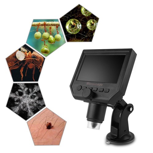 Microscope Digital Magnifier 1-600Χ 3.6 Mp Portable Hd Lcd 4.3 Best BST-G600 Μικροσκόπιο Μεγενθυτικός Φακός Microscope Digital Magnifier 1-600Χ 3.6 Mp Portable Hd Lcd 4.3 Best BST-G600 Μικροσκόπιο Μεγενθυτικός Φακός