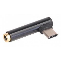 USB Type C Male To Jack 3.5 Female Adapter Black CAB-UC028