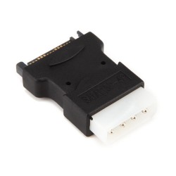 Powertech CAB-W015 Adaptor Power Supply Molex 4Pin Female To SATA 15Pin Male Connector Powertech CAB-W015 Adaptor Power Supply Molex 4Pin Female To SATA 15Pin Male Connector