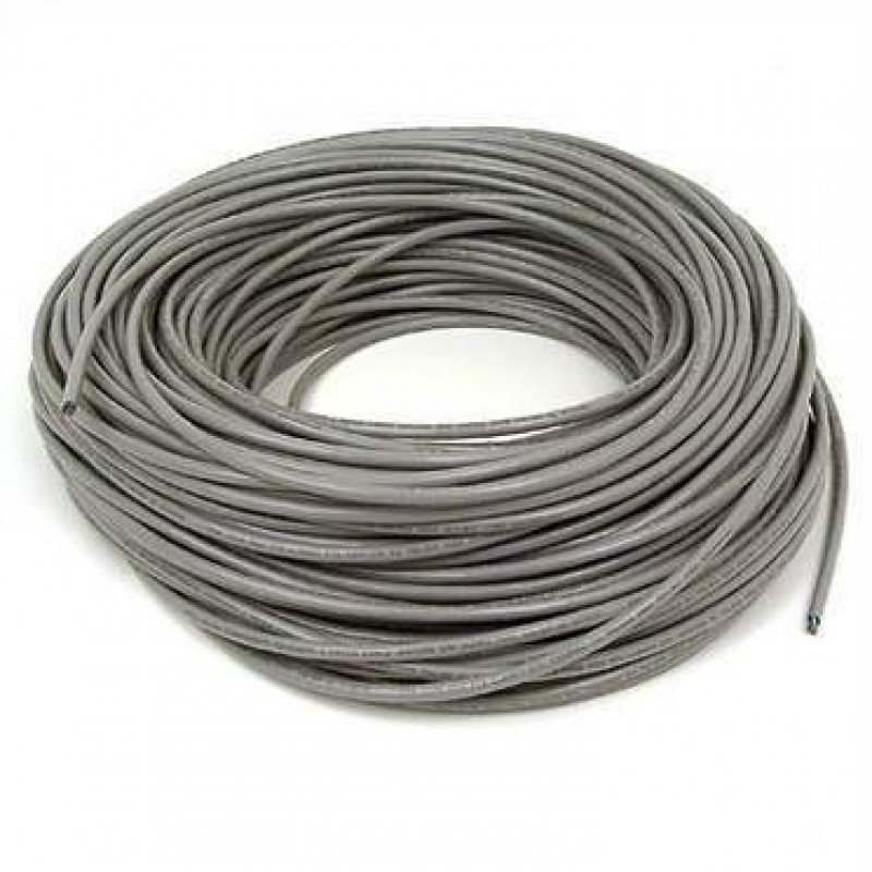 UTP Ethernet Cable 305m Grey Cat 5e 4p Solid Data Wirenet Καλώδιο Δικτύου Γκρι