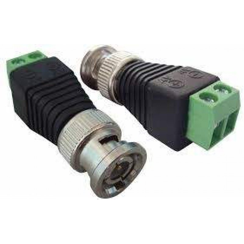 BNC CONNECTOR MALE FOR CCTV CAMERA ΣΥΝΔΕΣΜΟΣ ΚΑΛΩΔΙΟY ΣΕ ΚΛΕΜΑ CV-7065 HM-73