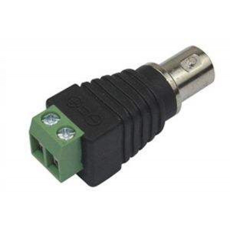 BNC CONNECTOR FEMALE FOR CCTV CAMERA ΣΥΝΔΕΣΜΟΣ ΚΑΛΩΔΙΟY ΣΕ ΚΛΕΜΑ CV-7165