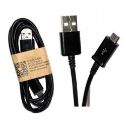 SAMSUNG ECB-DU4ABE BLACK USB A 2.0 CABLE TO MICRO USB CHARGER/DATA 1m SAMSUNG SMARTPHONE ORIGINAL SAMSUNG ECB-DU4ABE BLACK USB A 2.0 CABLE TO MICRO USB CHARGER/DATA 1m SAMSUNG SMARTPHONE ORIGINAL