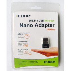 WIRELESS USB ΝΑΝΟ ADAPTER 150Mbps EDUP EP-N8531