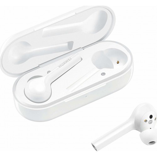 Ακουστικά Huawei FreeBuds True Bluetooth Λευκά - Wireless Stereo Earbuds Tap Control 55030236 Ακουστικά Huawei FreeBuds True Bluetooth Λευκά - Wireless Stereo Earbuds Tap Control 55030236