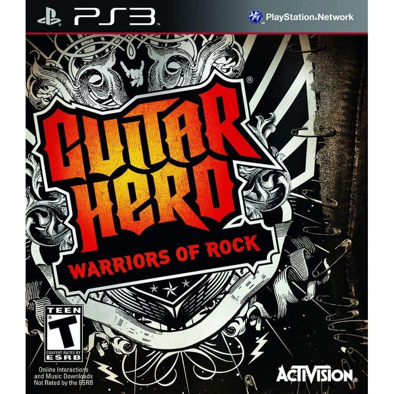 GUITAR HERO WARRIORS OF ROCK (PS3)