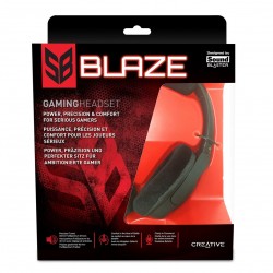 CREATIVE HS-810 SB BLAZE HEADSET FULLSIZE MULTIMEDIA 3.5 BLACK ΑΚΟΥΣΤΙΚΑ & ΜΙΚΡΟΦΩΝΟ ΜΑΥΡΑ CREATIVE HS-810 SB BLAZE HEADSET FULLSIZE MULTIMEDIA 3.5 BLACK ΑΚΟΥΣΤΙΚΑ & ΜΙΚΡΟΦΩΝΟ ΜΑΥΡΑ