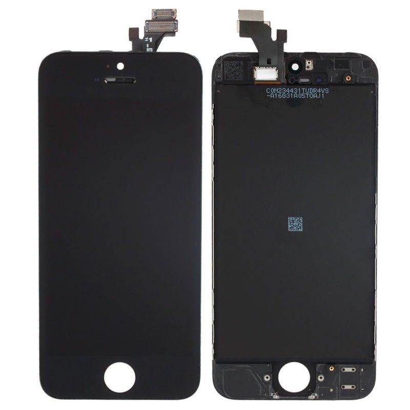 Οθόνη iPhone 5 LCD & Touchscreen - Digitizer Black Αυθεντική Οθόνη & Τζάμι Αφής Μαύρη i5
