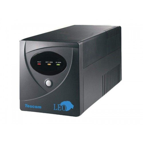 UPS TESCOM LEO LED & USB 1000AP BLACK UPS TESCOM LEO LED & USB 1000AP BLACK